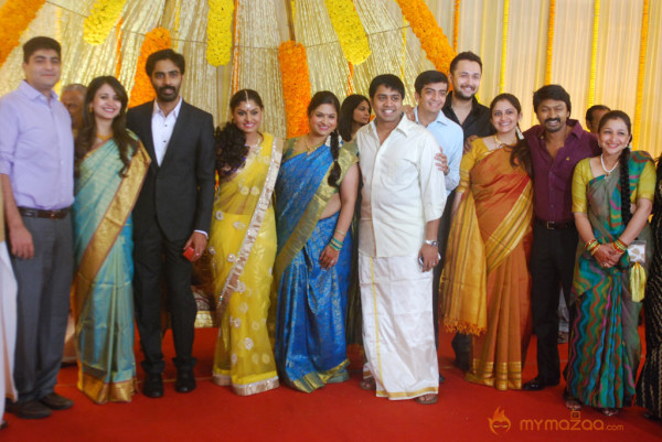 Actor Veera Bahu Wedding Reception Photos Gallery 