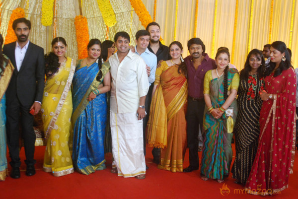 Actor Veera Bahu Wedding Reception Photos Gallery 