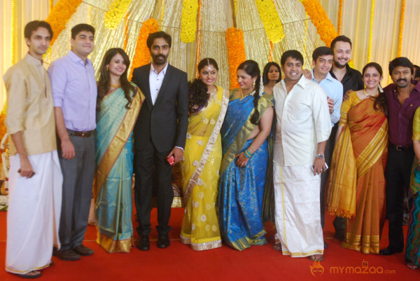 Actor Veera Bahu Wedding Reception Photos Gallery 