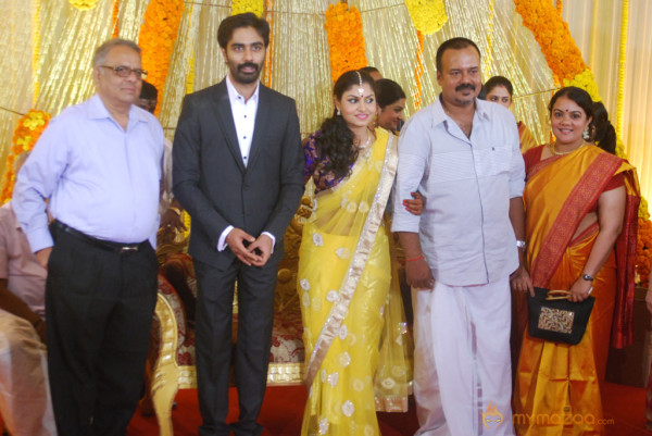 Actor Veera Bahu Wedding Reception Photos Gallery 