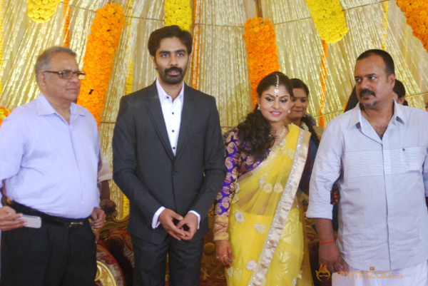 Actor Veera Bahu Wedding Reception Photos Gallery 