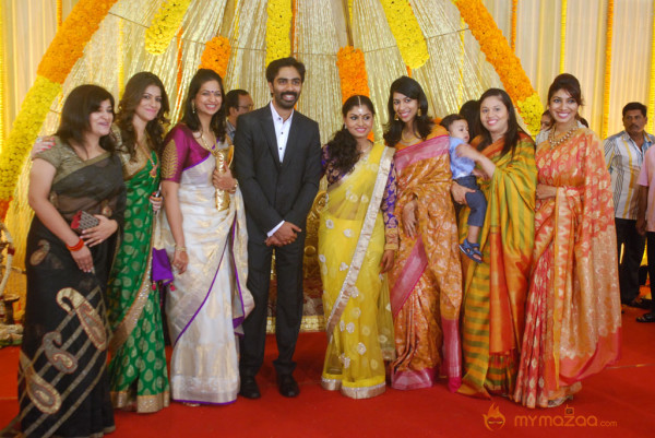 Actor Veera Bahu Wedding Reception Photos Gallery 