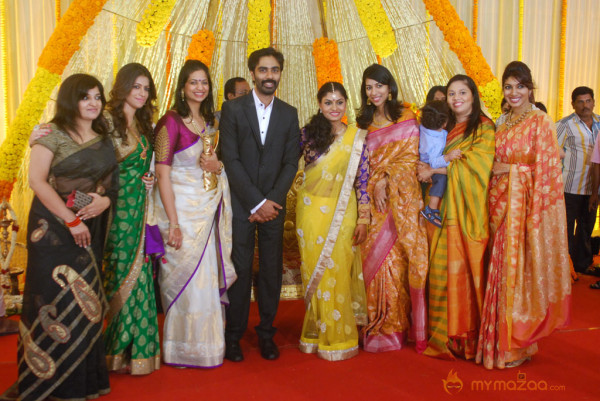 Actor Veera Bahu Wedding Reception Photos Gallery 