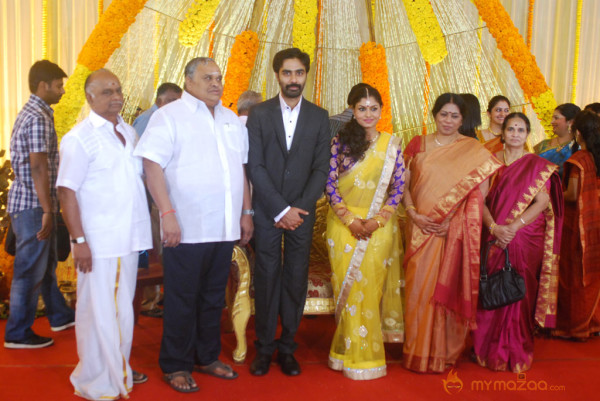 Actor Veera Bahu Wedding Reception Photos Gallery 