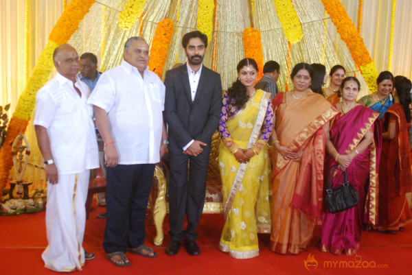 Actor Veera Bahu Wedding Reception Photos Gallery 