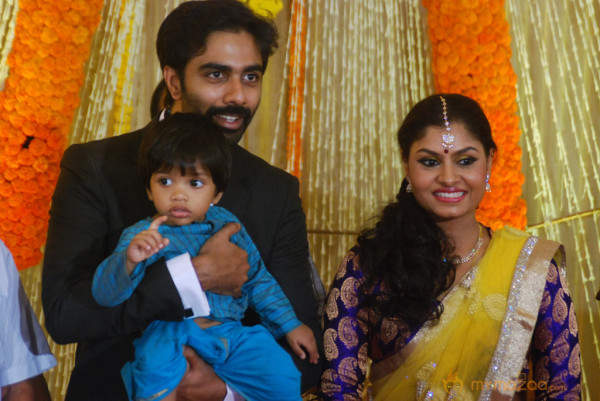 Actor Veera Bahu Wedding Reception Photos Gallery 