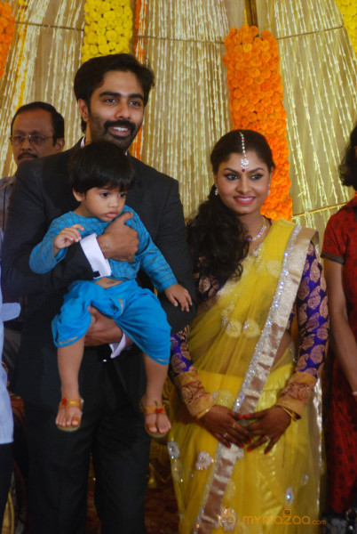 Actor Veera Bahu Wedding Reception Photos Gallery 