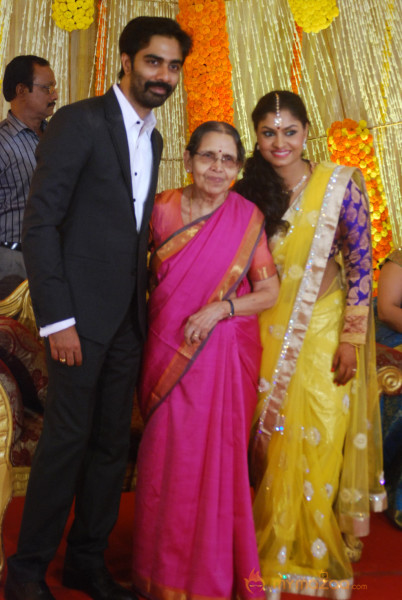 Actor Veera Bahu Wedding Reception Photos Gallery 