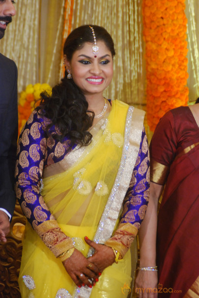 Actor Veera Bahu Wedding Reception Photos Gallery 