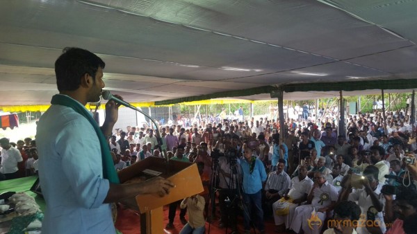 Actor Vishal participated in the national level rice festival