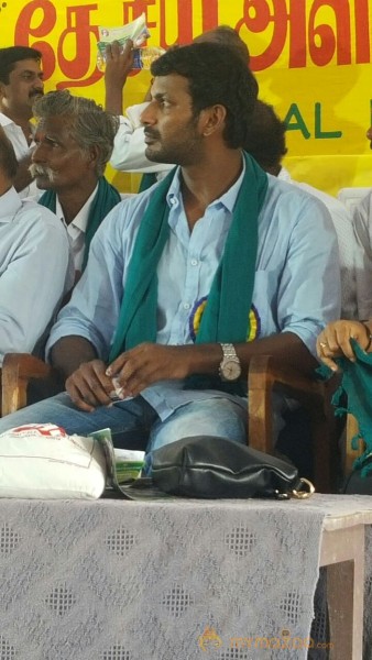 Actor Vishal participated in the national level rice festival