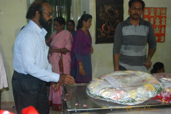 Actress Sukumari Death Cermony  