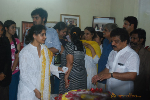 Actress Sukumari Death Cermony  