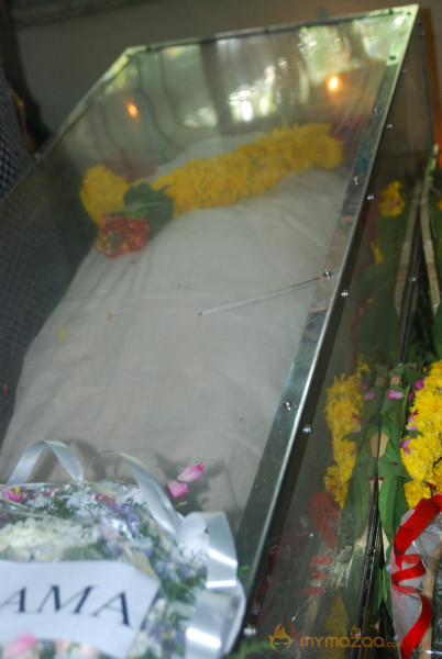 Actress Sukumari Death Cermony  