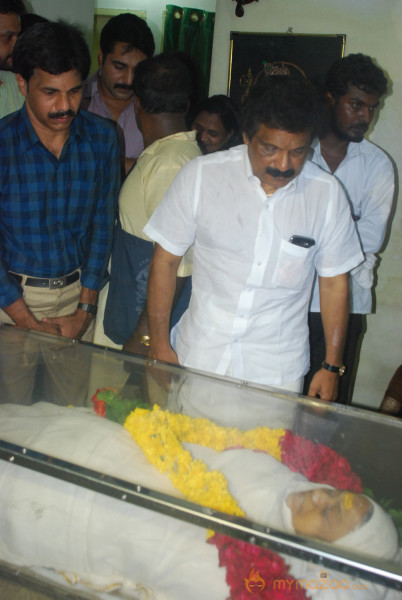 Actress Sukumari Death Cermony  