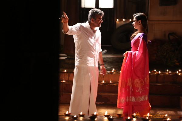 Ajith, Tamanna Veeram Movie Stills