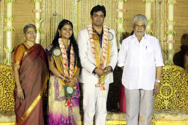 ALS Nachiyappan Son's Wedding Reception Photos 