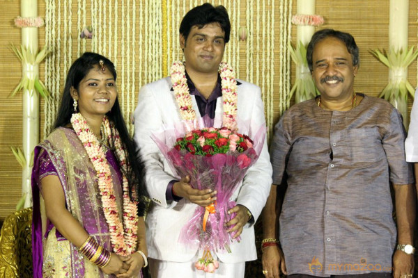 ALS Nachiyappan Son's Wedding Reception Photos 