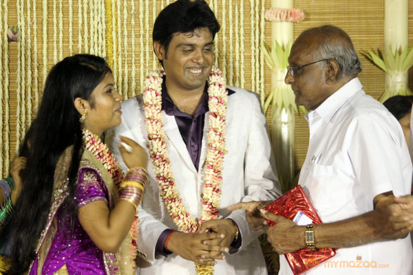 ALS Nachiyappan Son's Wedding Reception Photos 