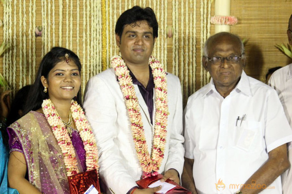 ALS Nachiyappan Son's Wedding Reception Photos 