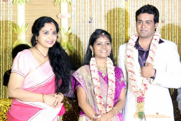 ALS Nachiyappan Son's Wedding Reception Photos 