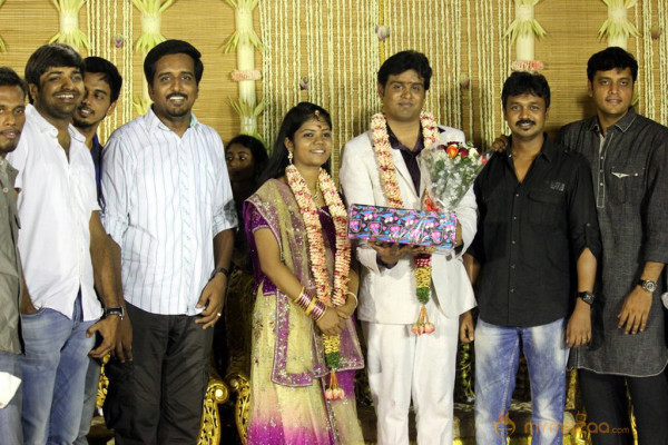 ALS Nachiyappan Son's Wedding Reception Photos 