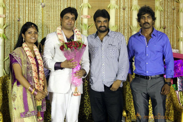 ALS Nachiyappan Son's Wedding Reception Photos 