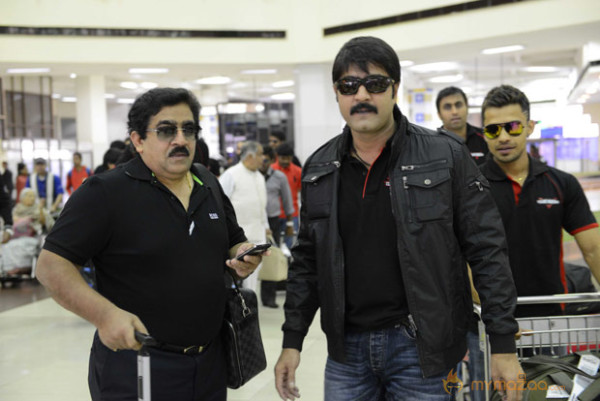 CCL 3 Tolly Wariors Arrive In Kolkata Photos