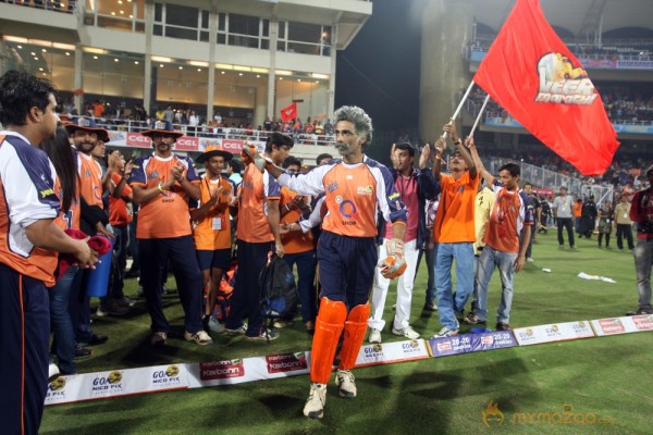 CCL 4 Veer Marathi Vs Bhojpuri Dabanggs Match Photos