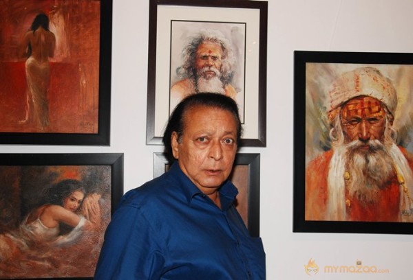 Celebrities At Painting Exbhition Photos