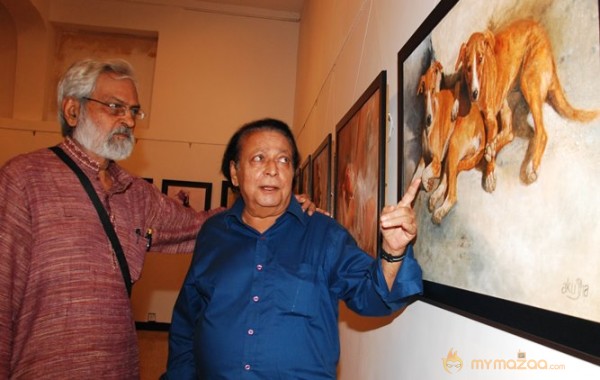 Celebrities At Painting Exbhition Photos