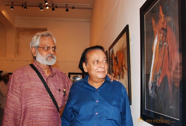 Celebrities At Painting Exbhition Photos