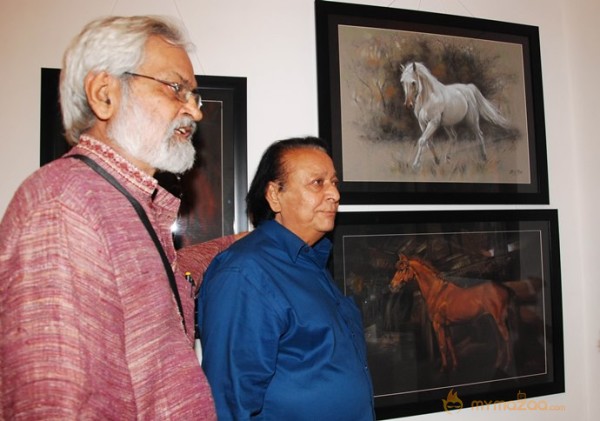 Celebrities At Painting Exbhition Photos