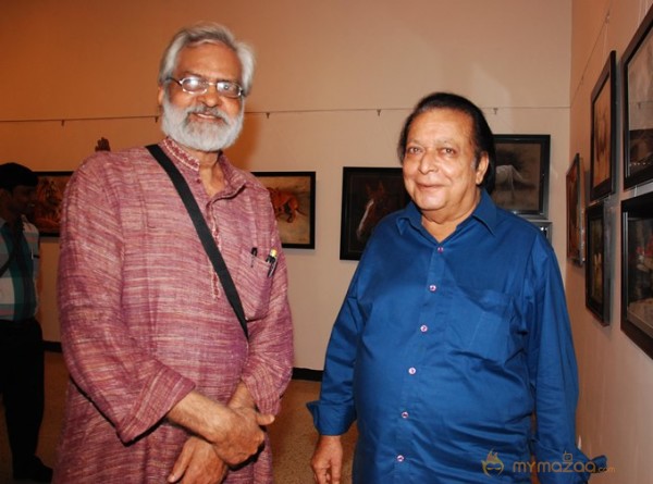 Celebrities At Painting Exbhition Photos