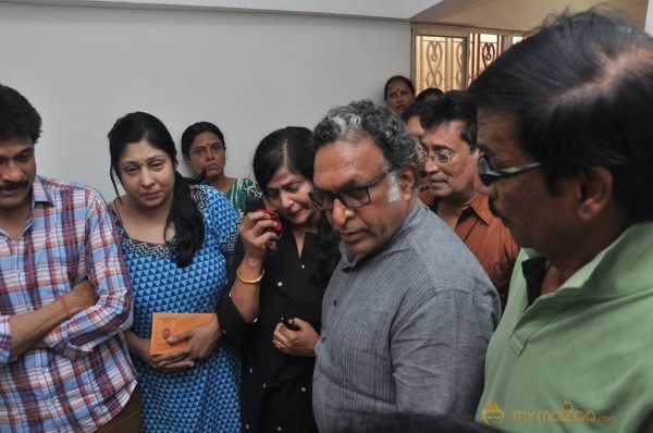 Celebrities Pay Last Respects to Actress Jyothilakshmi 