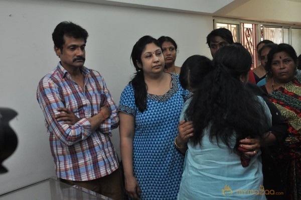 Celebrities Pay Last Respects to Actress Jyothilakshmi 