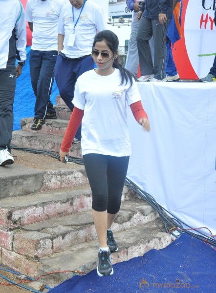 Celebs at 10 K Run Event Photos