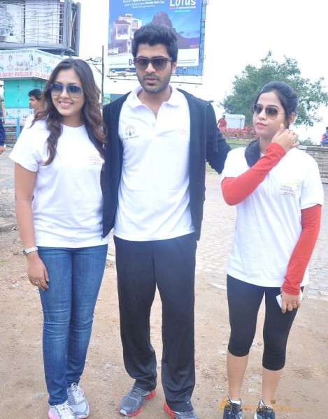 Celebs at 10 K Run Event Photos