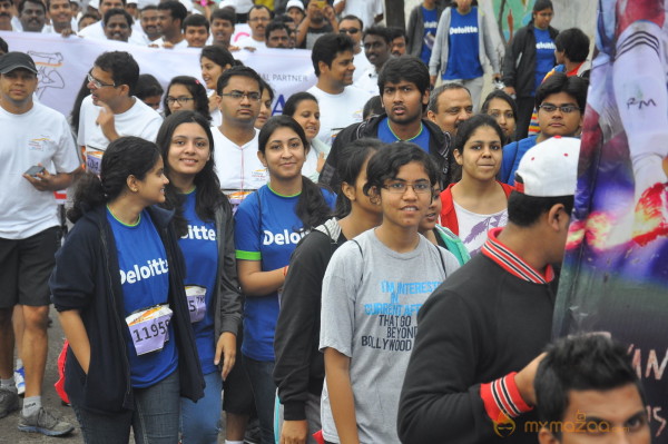 Celebs at 10 K Run Event Photos