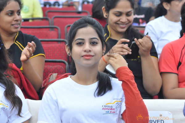 Celebs at 10 K Run Event Photos