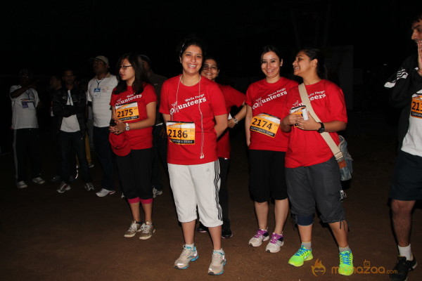 Celebs at 10 K Run Event Photos