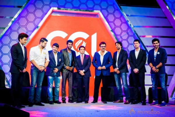 Celebs at CCL Season 4 Launch Photos