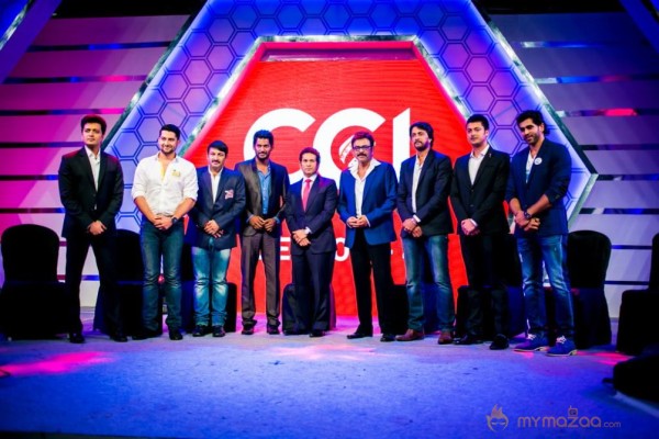 Celebs at CCL Season 4 Launch Photos