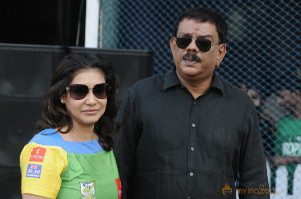 Celebs At Celebrity Cricket League 3 Match  