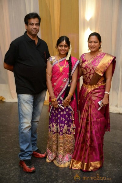 Celebs Raja Ravindra Daughter Wedding Photos