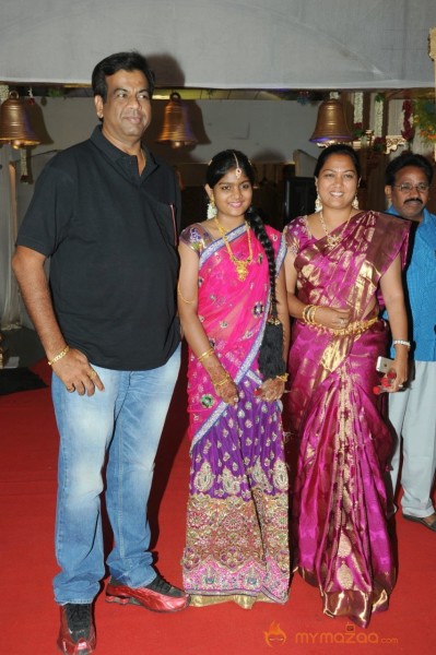 Celebs Raja Ravindra Daughter Wedding Photos