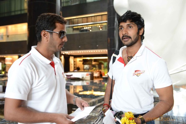 Chennai Rhinos Team At Park Hyatt Hyderabad 