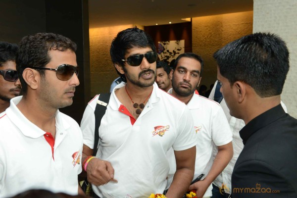 Chennai Rhinos Team At Park Hyatt Hyderabad 