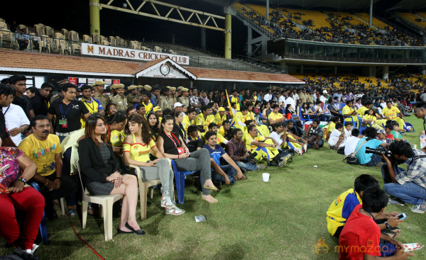 Chennai Rhinos Vs Bengal Tigers CCL 3 Match Gallery 