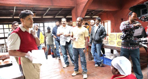 Deiva Thirumagan Movie Working Stills